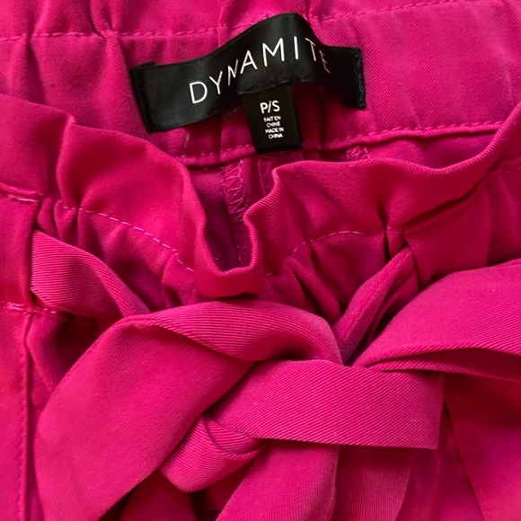 Hot pink pants by Dynamite - Picture 3 of 3